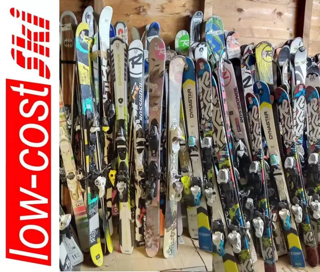 CHF 70.– Skis & chaussures d'occasion toutes tailles à leysin